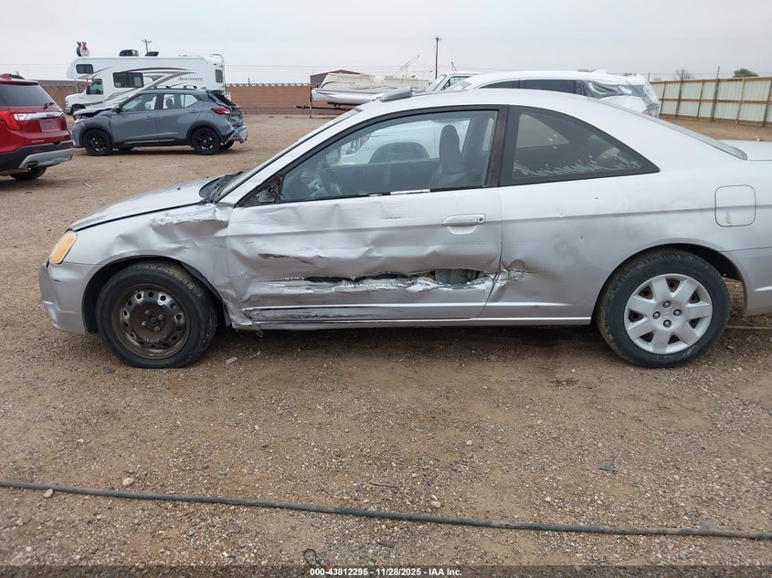 2002 Honda Civic Ex VIN: 1HGEM22902L036940 Lot: 43812295