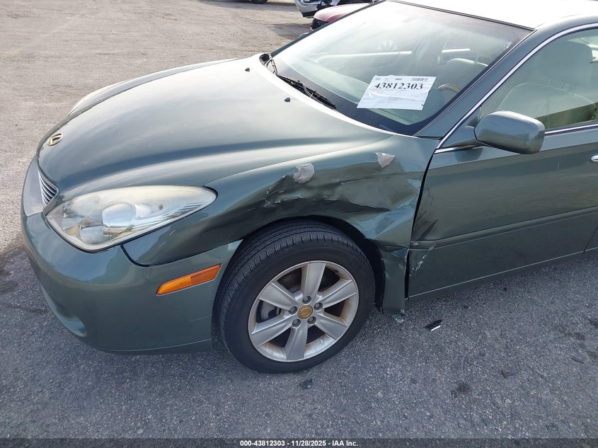 2006 Lexus Es 330 VIN: JTHBA30G265162212 Lot: 43812303