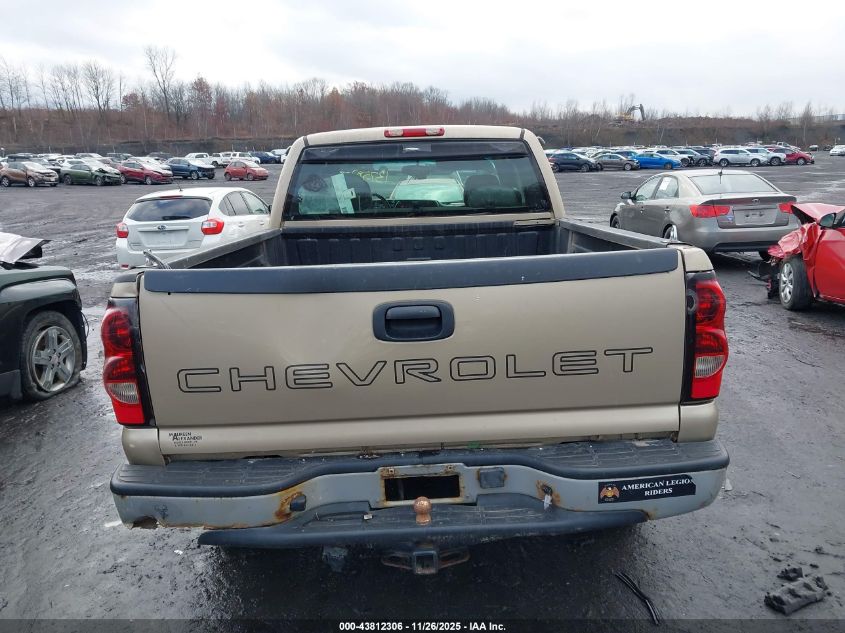 2005 Chevrolet Silverado 1500 Work Truck VIN: 1GCEK19V65E219575 Lot: 43812306