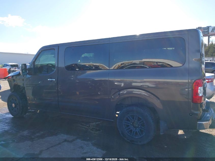 2013 Nissan Nv Passenger Nv3500 Hd Sl V8 VIN: 5BZAF0AA3DN201085 Lot: 43812308