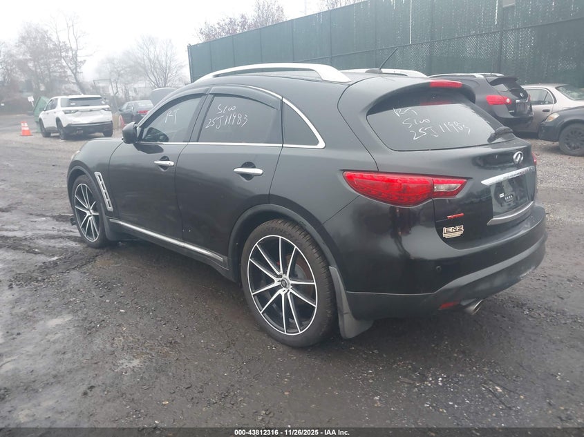 JNRAS18U79M101098 2009 INFINITI FX photo no. 3