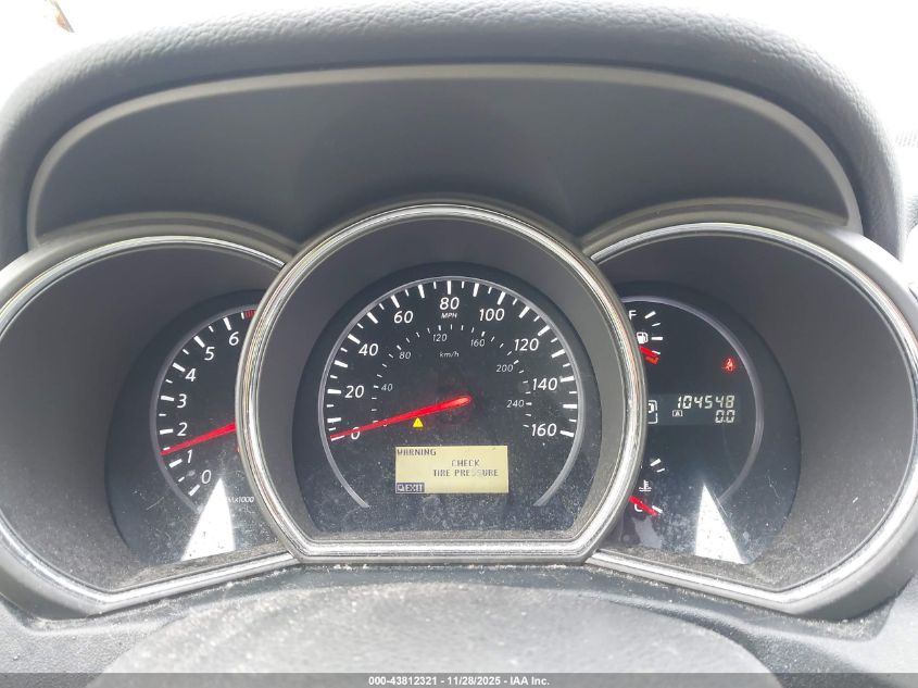 2014 Nissan Murano Sv VIN: JN8AZ1MW4EW529636 Lot: 43812321