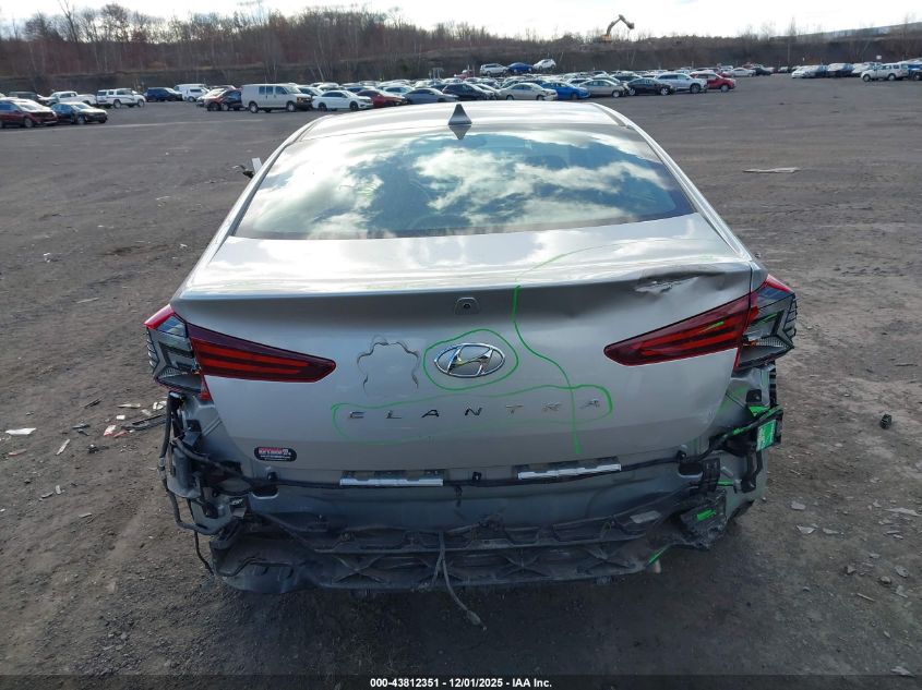 2020 Hyundai Elantra Value Edition VIN: 5NPD84LF0LH631632 Lot: 43812351