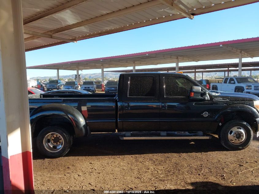 2011 Ford F-350 Lariat VIN: 1FT8W3DT1BEA54498 Lot: 43812363