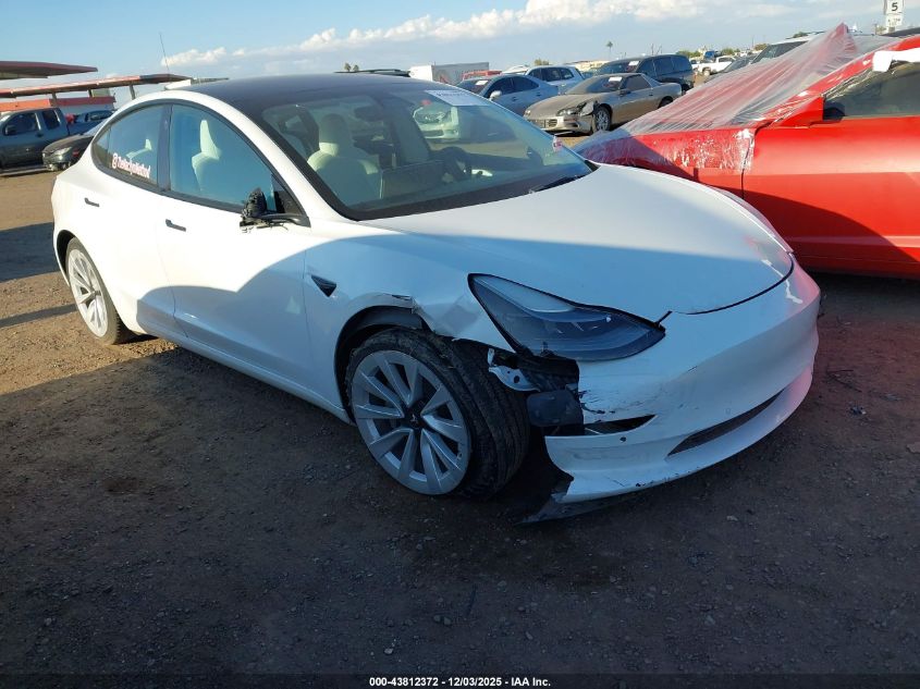 TESLA MODEL 3 LONG RANGE DUAL MOTOR ALL-WHEEL DRIVE