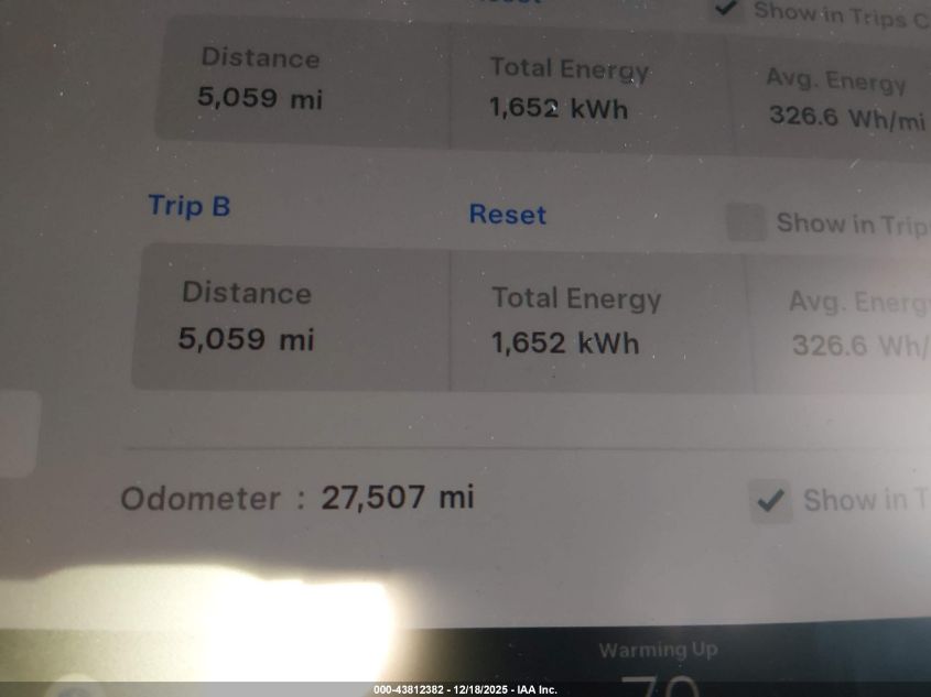 2023 Tesla Model Y Awd/Long Range Dual Motor All-Wheel Drive VIN: 7SAYGDEE6PF600353 Lot: 43812382