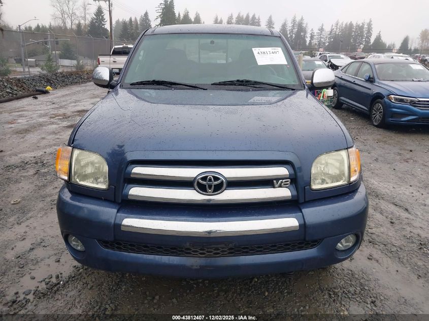 2004 Toyota Tundra Sr5 V8 VIN: 5TBBT44164S447695 Lot: 43812407