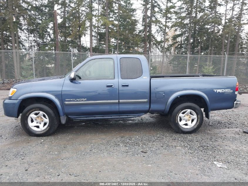 2004 Toyota Tundra Sr5 V8 VIN: 5TBBT44164S447695 Lot: 43812407