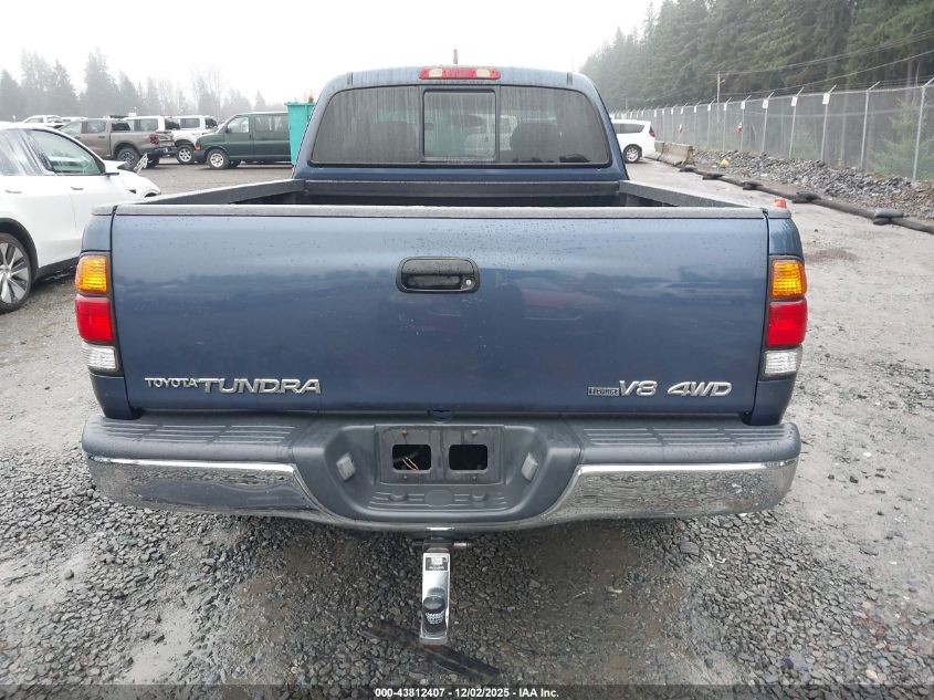 2004 Toyota Tundra Sr5 V8 VIN: 5TBBT44164S447695 Lot: 43812407