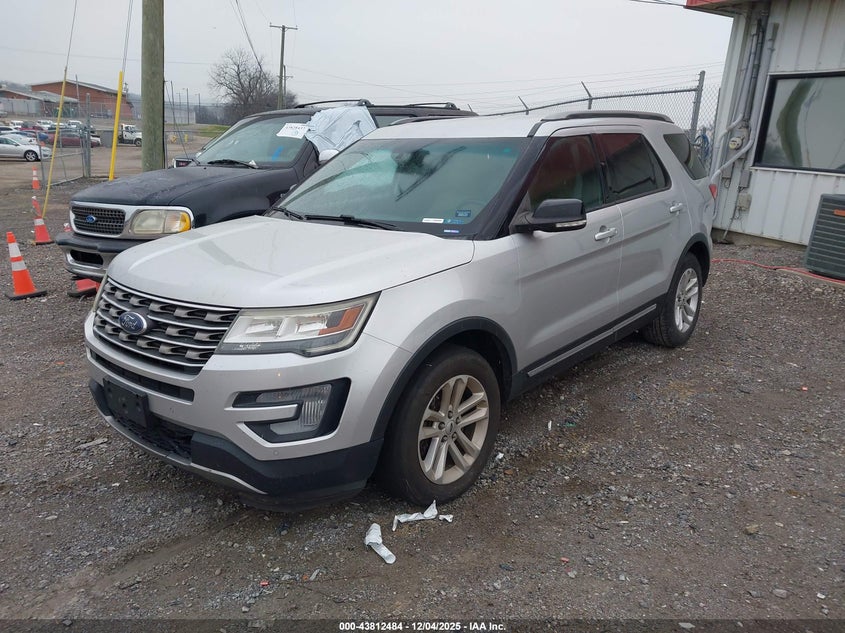 Vin: 1fm5k7d81hga88905, lot: 44307942, ford explorer xlt 20172