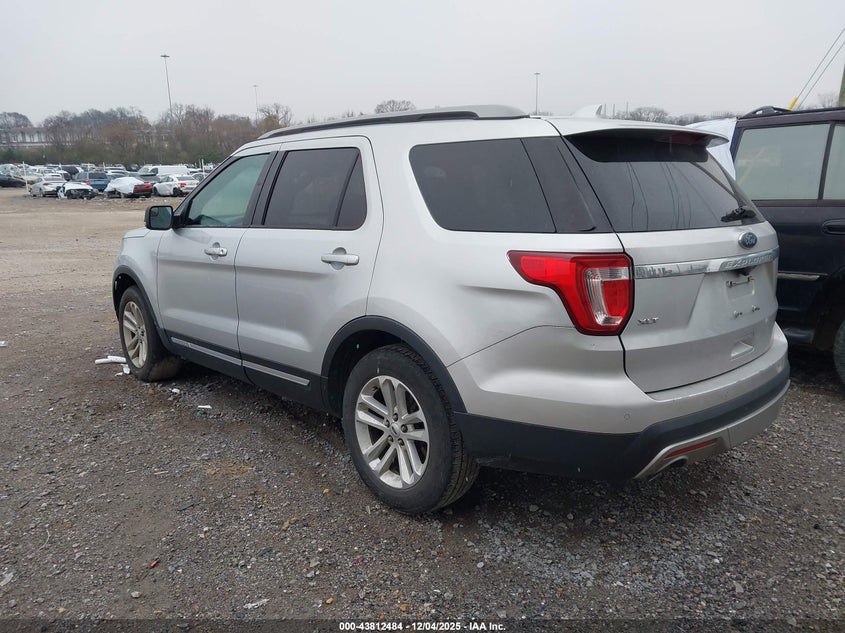Vin: 1fm5k7d81hga88905, lot: 44307942, ford explorer xlt 20173