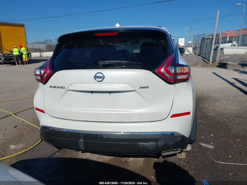 2016 Nissan Murano S VIN: 5N1AZ2MH7GN118142 Lot: 43812485