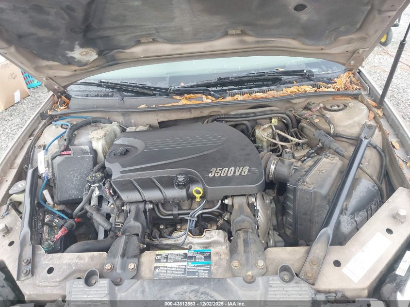 2006 Chevrolet Impala Ls VIN: 2G1WB55K969304916 Lot: 43812553