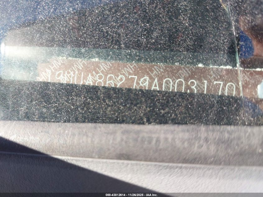 2009 Acura Tl 3.5 VIN: 19UUA86279A003170 Lot: 43812614