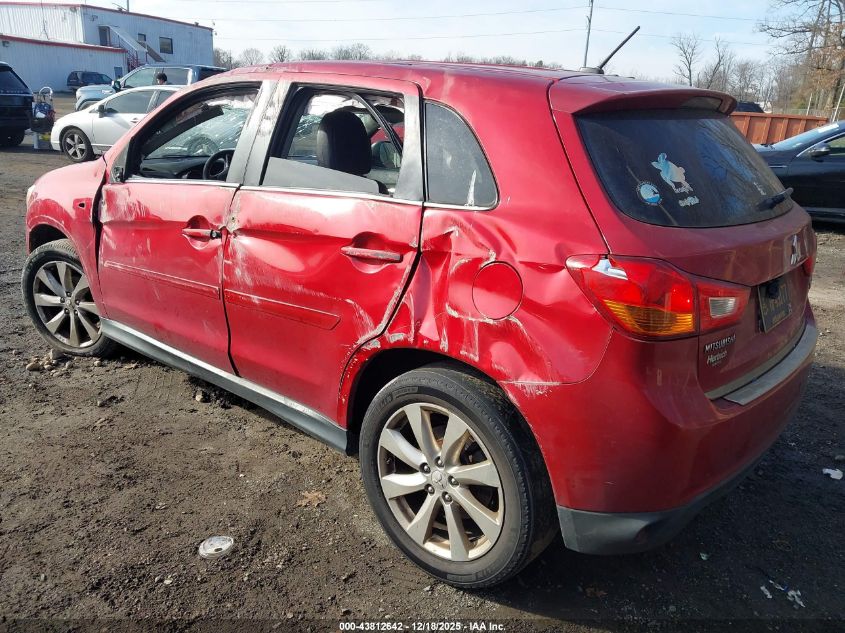 2015 Mitsubishi Outlander Sport Se VIN: 4A4AR4AU5FE043188 Lot: 43812642