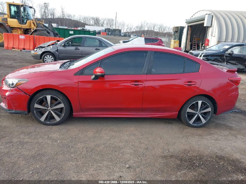 2018 Subaru Impreza 2.0I Sport VIN: 4S3GKAK65J1603098 Lot: 43812666