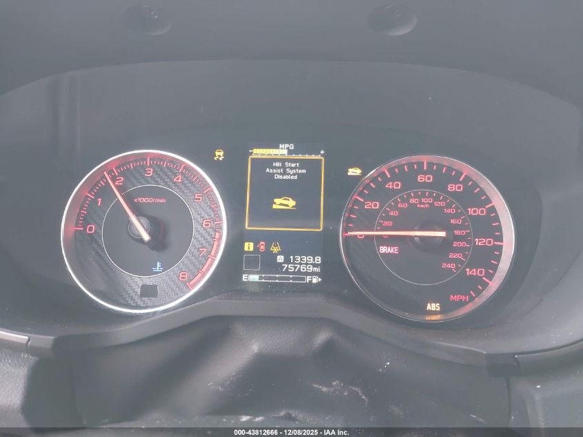 2018 Subaru Impreza 2.0I Sport VIN: 4S3GKAK65J1603098 Lot: 43812666