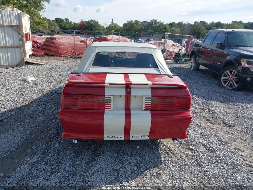 1988 Ford Mustang Gt VIN: 1FABP45E8JF106183 Lot: 43812692