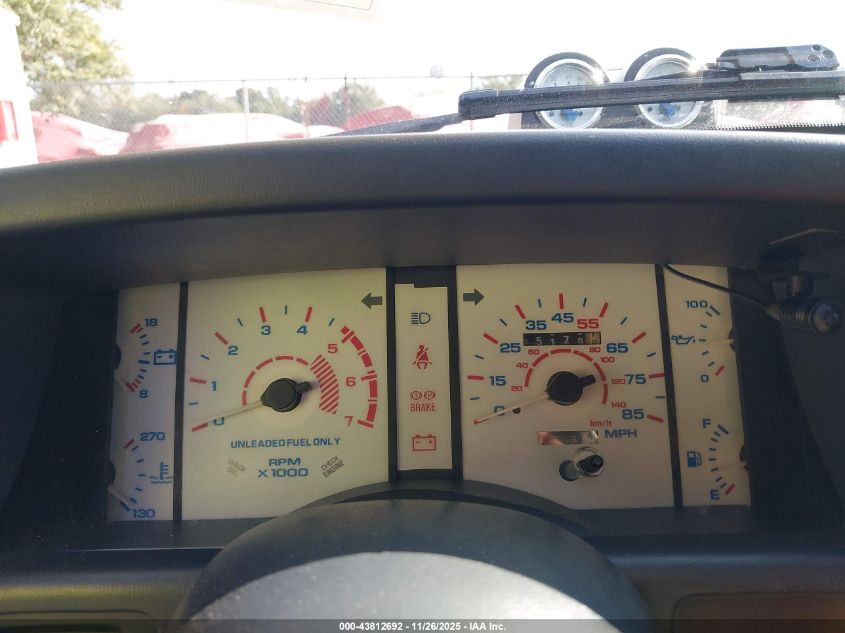 1988 Ford Mustang Gt VIN: 1FABP45E8JF106183 Lot: 43812692