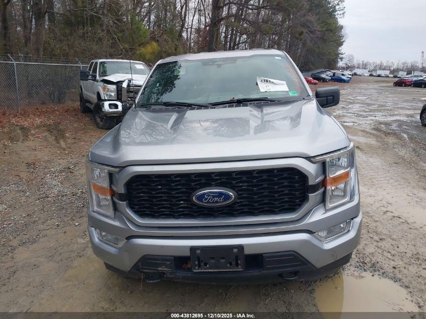 2021 Ford F-150 Xl VIN: 1FTFX1E88MFC59669 Lot: 43812695