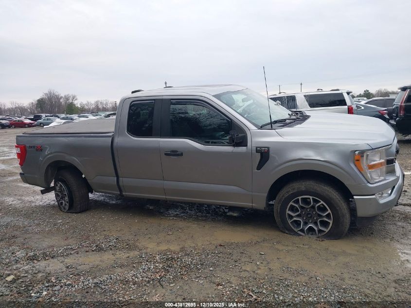 2021 Ford F-150 Xl VIN: 1FTFX1E88MFC59669 Lot: 43812695