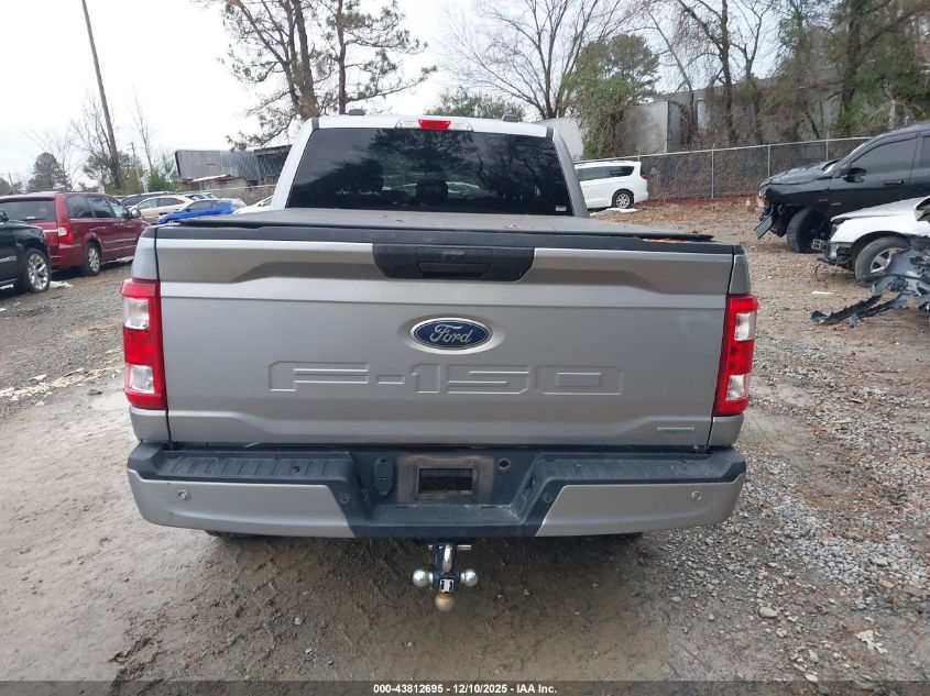 2021 Ford F-150 Xl VIN: 1FTFX1E88MFC59669 Lot: 43812695
