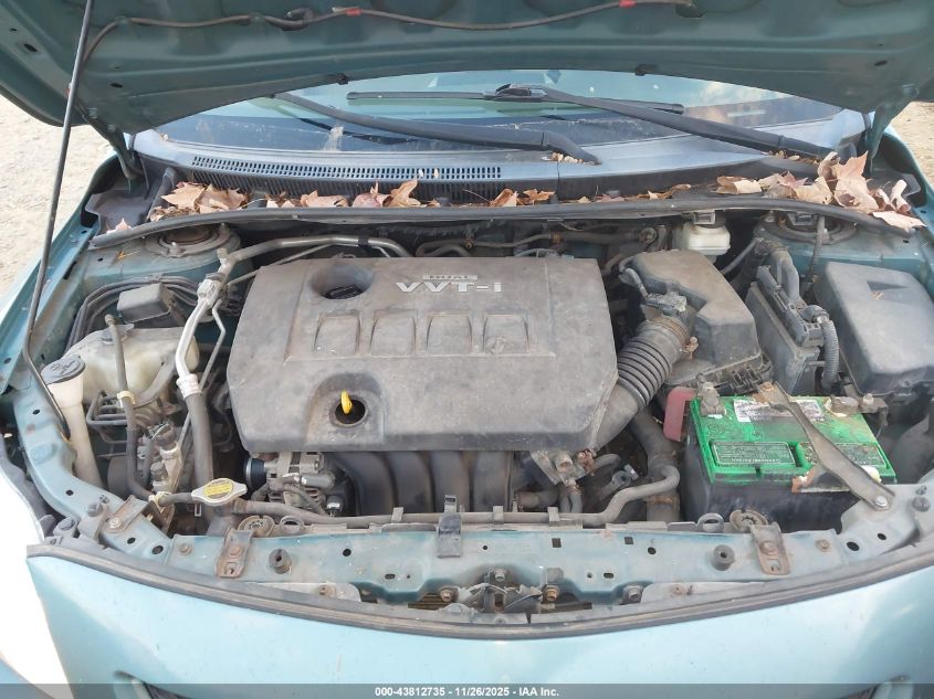 2009 Toyota Corolla Le VIN: 2T1BU40EX9C125350 Lot: 43812735