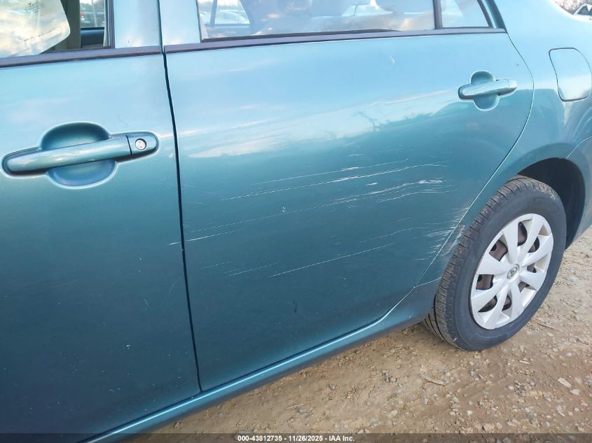 2009 Toyota Corolla Le VIN: 2T1BU40EX9C125350 Lot: 43812735