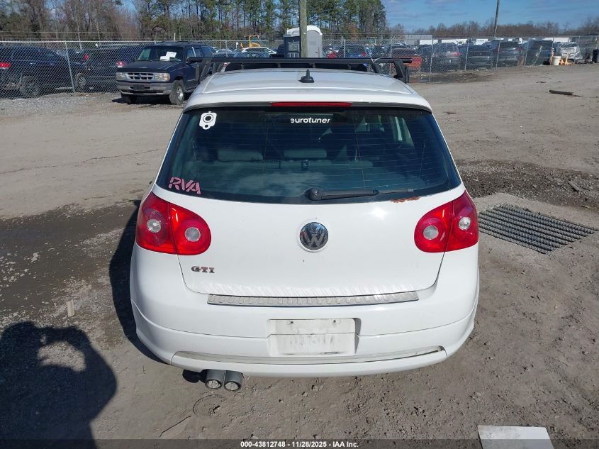 2009 Volkswagen Gti 4-Door VIN: WVWGV71K99W105753 Lot: 43812748
