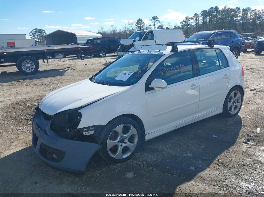 WVWGV71K99W105753 2009 VOLKSWAGEN GTI photo no. 2