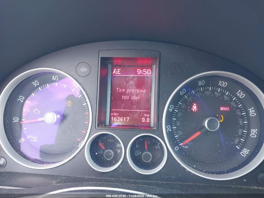 2009 Volkswagen Gti 4-Door VIN: WVWGV71K99W105753 Lot: 43812748