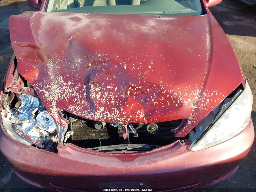 2002 Toyota Camry Le VIN: 4T1BE32K92U030244 Lot: 43812773