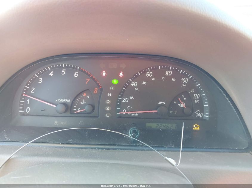 2002 Toyota Camry Le VIN: 4T1BE32K92U030244 Lot: 43812773