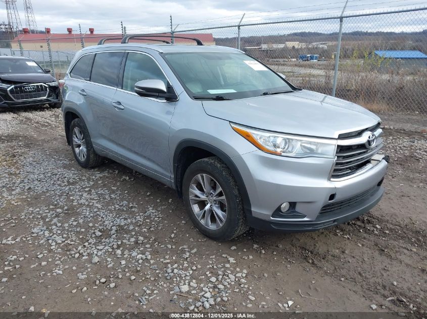 TOYOTA HIGHLANDER XLE V6