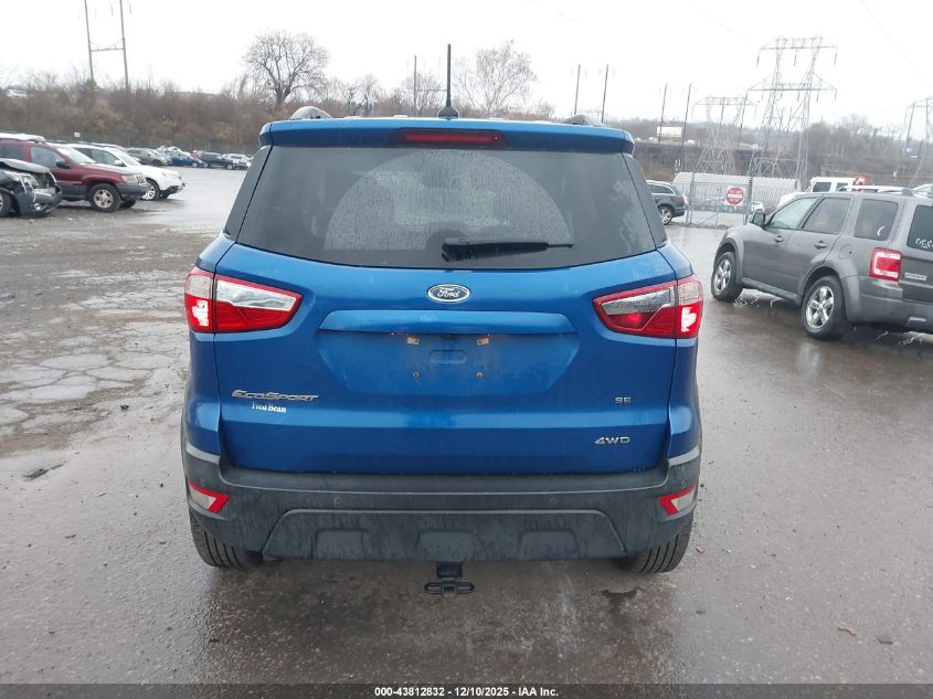 2018 Ford Ecosport Se VIN: MAJ6P1UL1JC227557 Lot: 43812832