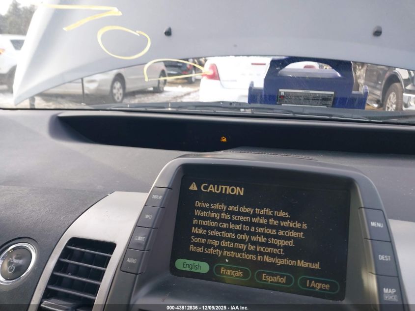 2007 Toyota Prius VIN: JTDKB20U373293774 Lot: 43812836