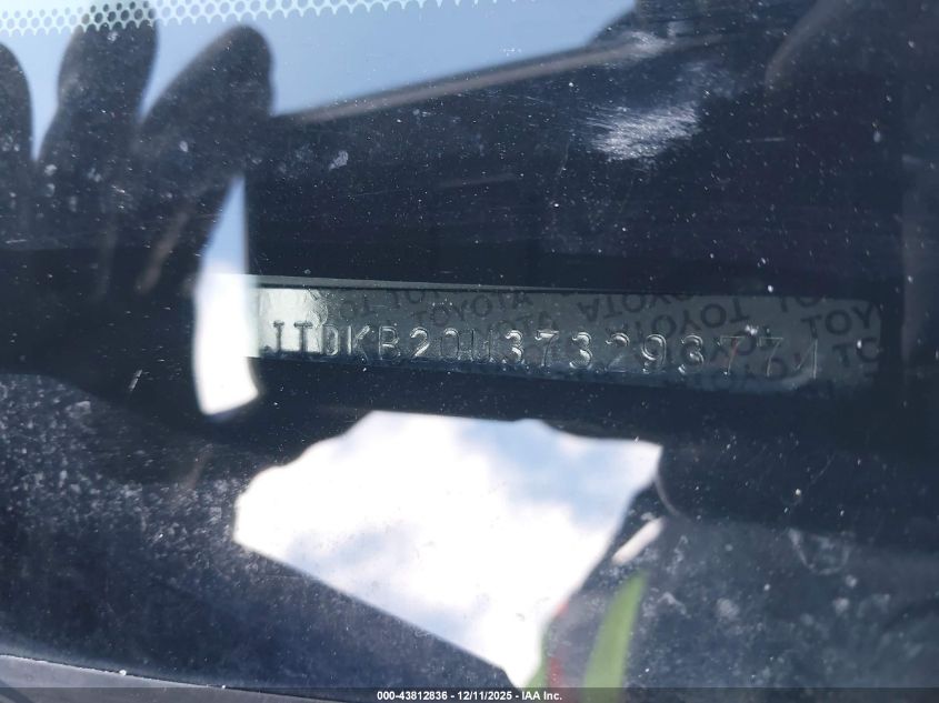 2007 Toyota Prius VIN: JTDKB20U373293774 Lot: 43812836