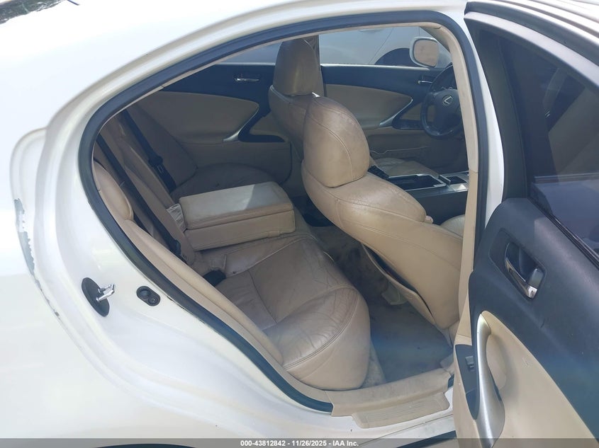 2007 Lexus Is 250 VIN: JTHBK262072046142 Lot: 43812842