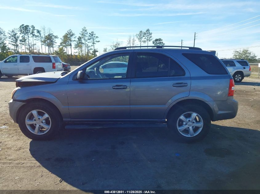 2008 Kia Sorento Lx VIN: KNDJD735885859909 Lot: 43812851