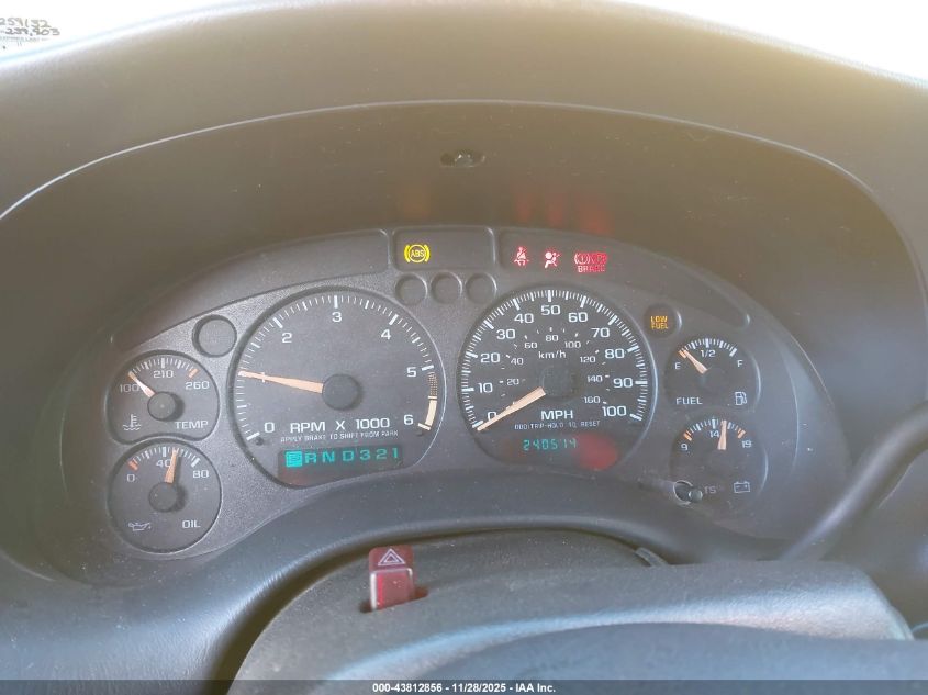 2002 Chevrolet S-10 Ls VIN: 1GCCT19W828259132 Lot: 43812856