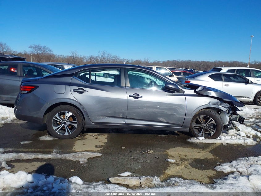 VIN 3N1AB8CV7PY313831 2023 NISSAN SENTRA SV XTRONIC CVT
