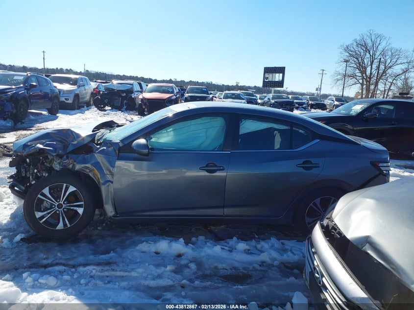 VIN 3N1AB8CV7PY313831 2023 NISSAN SENTRA SV XTRONIC CVT