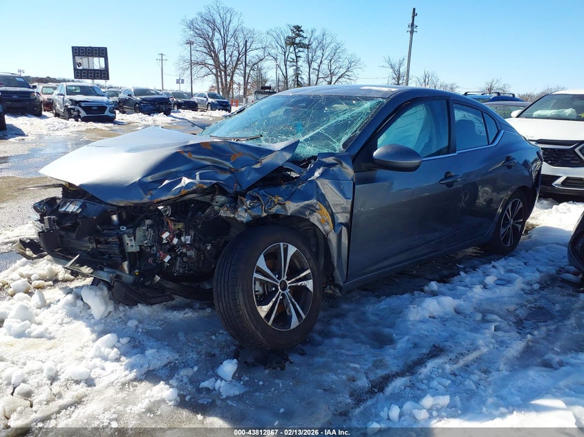 VIN 3N1AB8CV7PY313831 2023 NISSAN SENTRA SV XTRONIC CVT