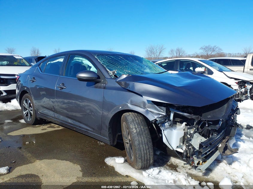 VIN 3N1AB8CV7PY313831 2023 NISSAN SENTRA SV XTRONIC CVT