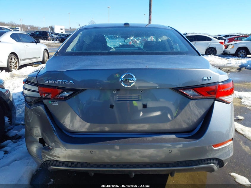 VIN 3N1AB8CV7PY313831 2023 NISSAN SENTRA SV XTRONIC CVT