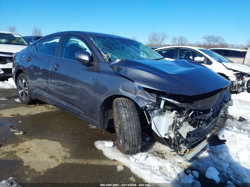 VIN 3N1AB8CV7PY313831 2023 NISSAN SENTRA SV XTRONIC CVT