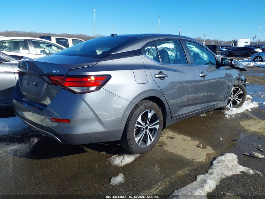 VIN 3N1AB8CV7PY313831 2023 NISSAN SENTRA SV XTRONIC CVT