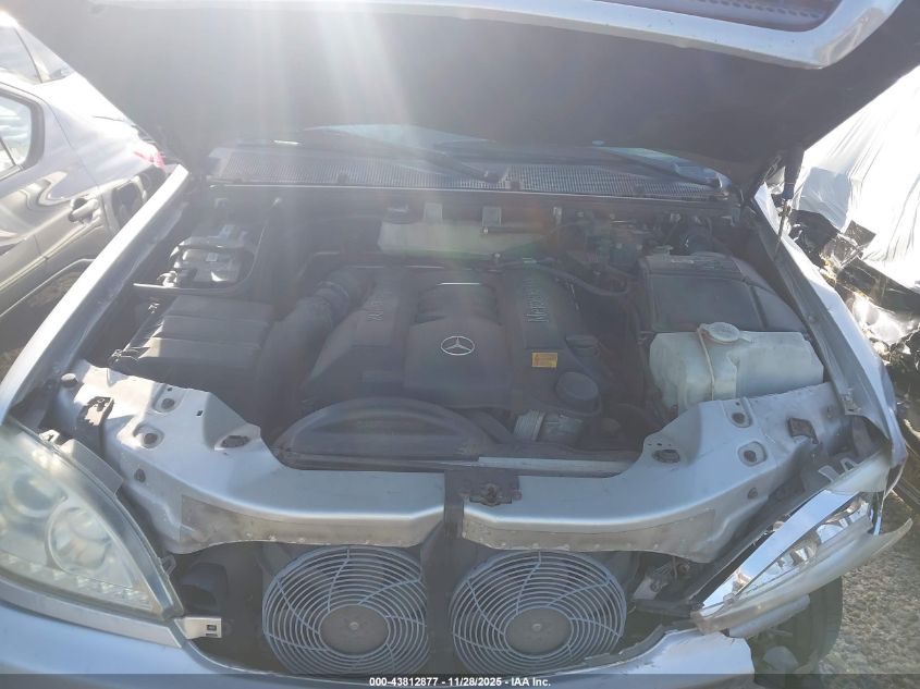 2000 Mercedes-Benz Ml 430 VIN: 4JGAB72E9YA173033 Lot: 43812877