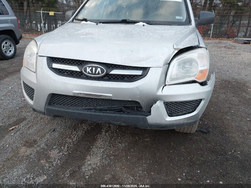2009 Kia Sportage Lx VIN: KNDJF724697611070 Lot: 43812890