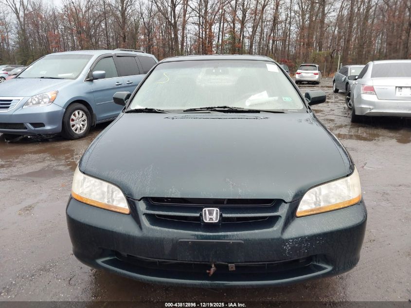 1998 Honda Accord Ex V6 VIN: 1HGCG165XWA041936 Lot: 43812896